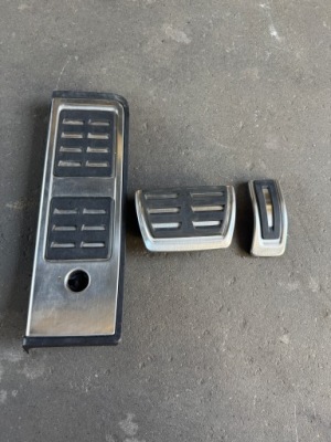 Audi a5 8w s line накладки na педали комплект фото №1