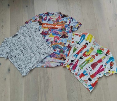 Nickelodeon Zara M zestaw 3 koszulki
