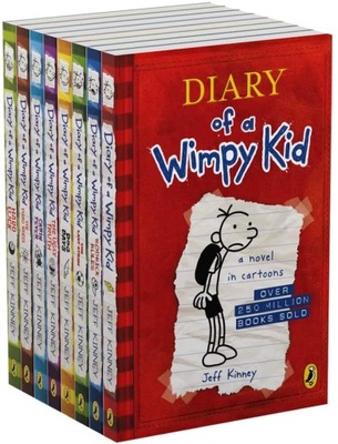 Diary of a Wimpy Kid: 8 Book Collection