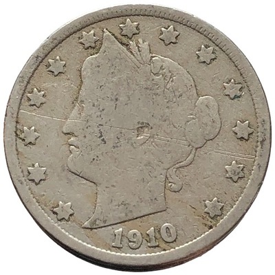 86725. USA - 5 centów - 1910r.