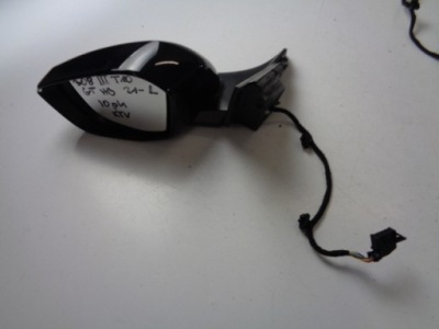 Зеркало левая peugeot 308 iii t10 2022 rok ktv 10 pin фото №1