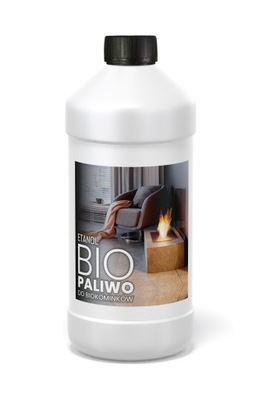 Biopaliwo do biokominka, bioetanol bezzapachowe 1L