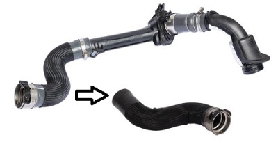 Труба wąż turbo інтеркулер renault fluence/ megane iii / scenic iii 1,5dci фото №1