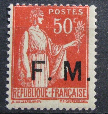 FRANCJA - Mi 7 ** - Militar postmarken