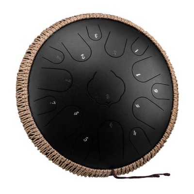 HLURU TWR15-14-INKBLACK TONGUE DRUM TANK HANDPAN 14 CALI CZARNY