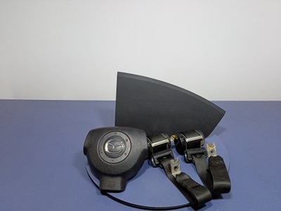 Mazda 2 dy lift 5d подушка безпеки ремені комплект фото №1