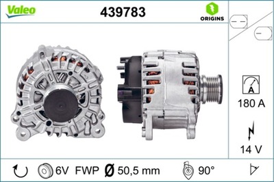 GENERADOR VALEO ORIGINS NUEVO 439783  