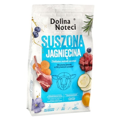 Dolina Noteci Premium karma suszona z jagnięciną 9 kg