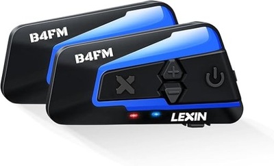 INTERKOM LEXIN B4FM BLUETOOTH DO KASKU 4 OSOBY FM
