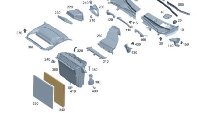 Фильтр салонный mb eqs a2978350200 фото №1