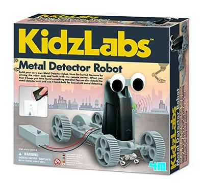 4M Kidz Labs Metal Detector Robot