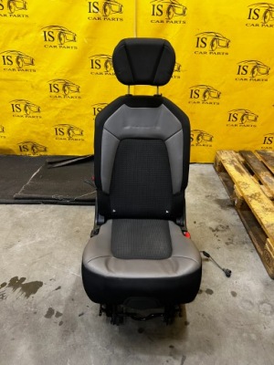 Сиденье задняя средний 2 ряд полукожа citroen c4 grand picasso ii фото №1