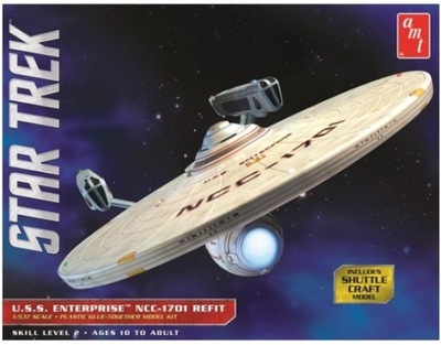 Model plastikowy - Star Trek USS Enterprise NCC-1701 Refit 1:537