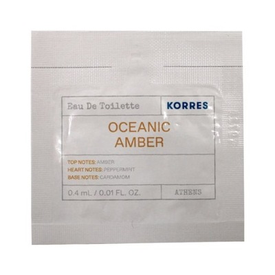 Korres Oceanic Amber Eau De Toilette EDT 0,4ml