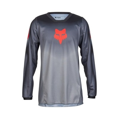 BLUZA FOX JUNIOR 180 INTERFERE JERSEY GREY/RED YXL