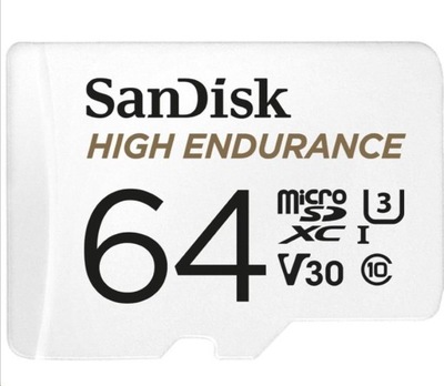KARTA PAMIĘCI SanDisk SDXC High 64GB + ADAPTER