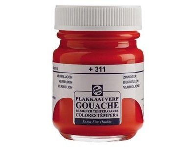 TALENS GOUACHE JAR 50 ml VERMILION - gwasz