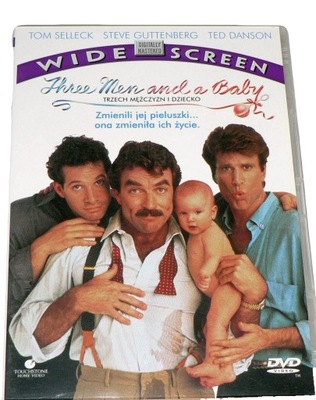 DVD - TRZECH MĘŻCZYZN I DZIECKO - Tom Selleck