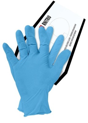 Rękawiczki jednorazowe nitrylowe paczka 100szt. XL
