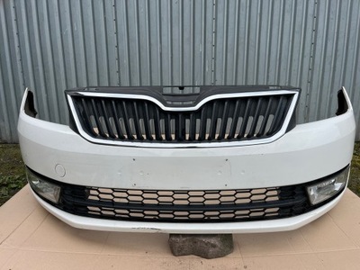 Бампер перед skoda rapid фото №1