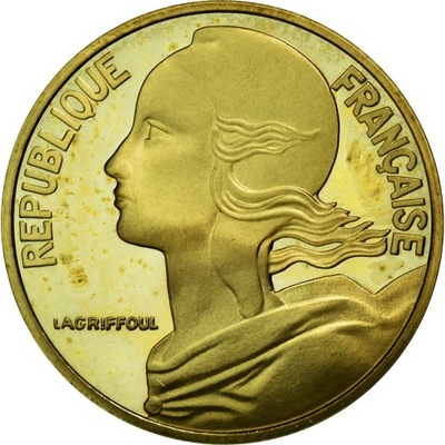 Moneta, Francja, Marianne, 10 Centimes, 1994, Pari