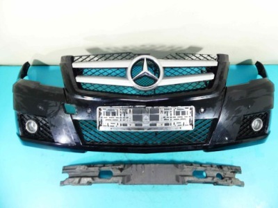 Бампер перед mercedes glk x204 08-12 чёрный c197 фото №1