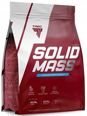 TREC SOLID MASS 5800g Solidny Gainer Na Masę 5,8KG