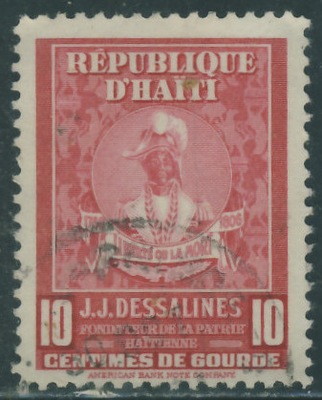 Haiti 10 cts. - J. Dessalines