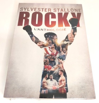 Kolekcja 6 filmów Rocky Balboa Stallone DVD