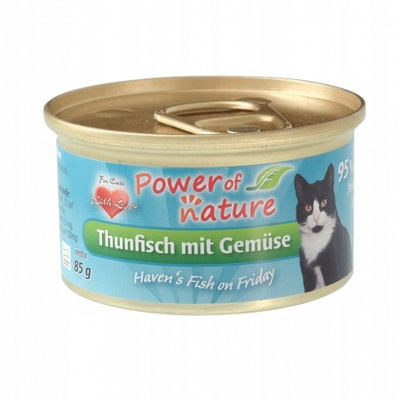 Power of Nature Haven's Fish on Friday – tuńczyk z warzywami 85 g
