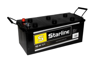 STARLINE AKUMULIATORIUS 180AH 1000A 12V 513X223X223 AUTOMOBILIAI SUNKVEŽIMIAI 