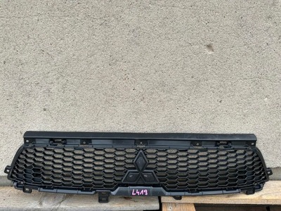 Решітка радіатора решітка радіатора бампера mitsubishi outlander ii lift фото №1