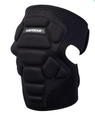 Ochraniacze na kolana snowboard ICETOOLS KNEE PADS czarny - M-L