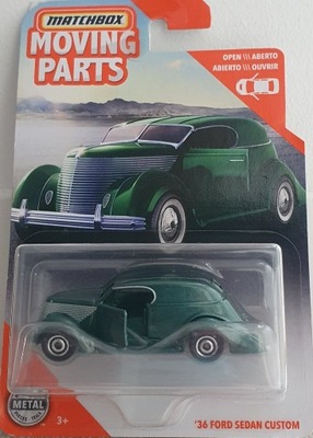 Matchbox '36 Ford Sedan Custom / Moving Parts