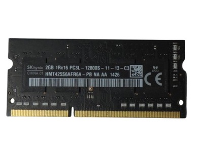Pamięć Ram DDR3 2GB SKhynix 1Rx16 PC3L-12800S