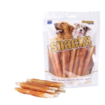 MAGNUM Chicken Roll on Rawhide Stick 55g - 2szt.