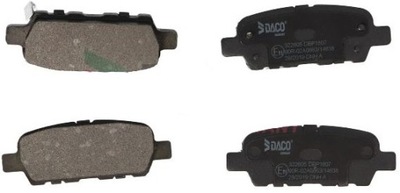 Тормозные колодки тормозные задняя nissan quest 03- фото №1