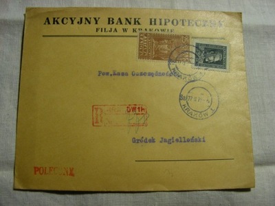 AKCYJNY BANK HIPOTECZNY - KRAKÓW -1929 r.