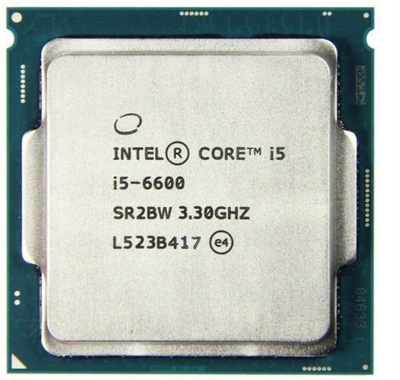 Procesor Intel Core i5-6600 (6M Cache, turbo 3.90 GHz) 4 x 3,3 GHz HD530