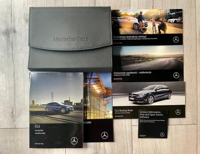 MERCEDES- GASOLINA CLA SHOOTING BRAKE X117 INSTRUKC PL  