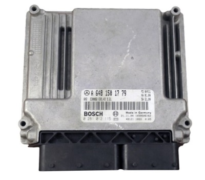 Блок керування mercedes w220 0281012115 a6481501779 фото №1