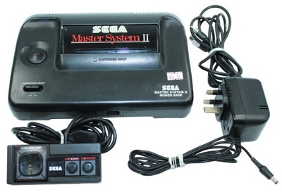 Zestaw Konsola Sega Master System II Power Base Pad Okablowanie