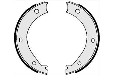 STARLINE КОЛОДКИ ГАЛЬМІВНІ КОМПЛЕКТ BMW 518-540 628-635 725-750 840-850