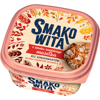 Smakowita o smaku swojskiego masełka 450g. Margary