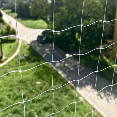 SIATKA PRZEZROCZYSTA TRANSPARENTNA DLA KOTA 4x3m