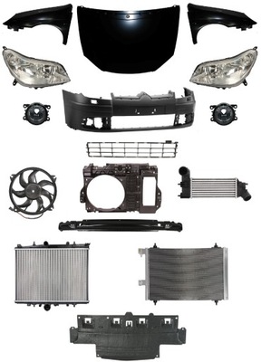 Citroen c5 04-08 перед капот фара крыло  бампер фото №1