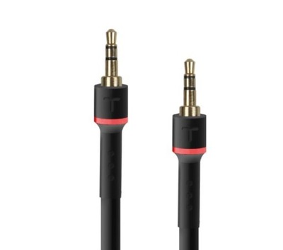 Kabel audio Reinston Jack - Jack 3,5mm 1,2m Czarny