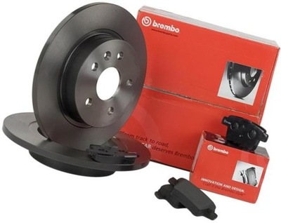 BREMBO TARCZE+KLOCKI ПЕРЕД VW GOLF III 239MM