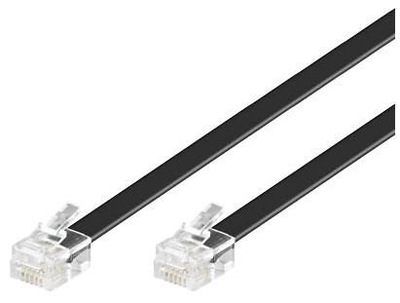 MicroConnect Modular Straight RJ12 6C/6P 2m