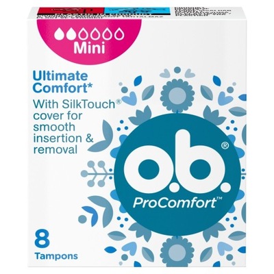 O.B.ProComfort Mini komfortowe tampony 1op.- 8szt